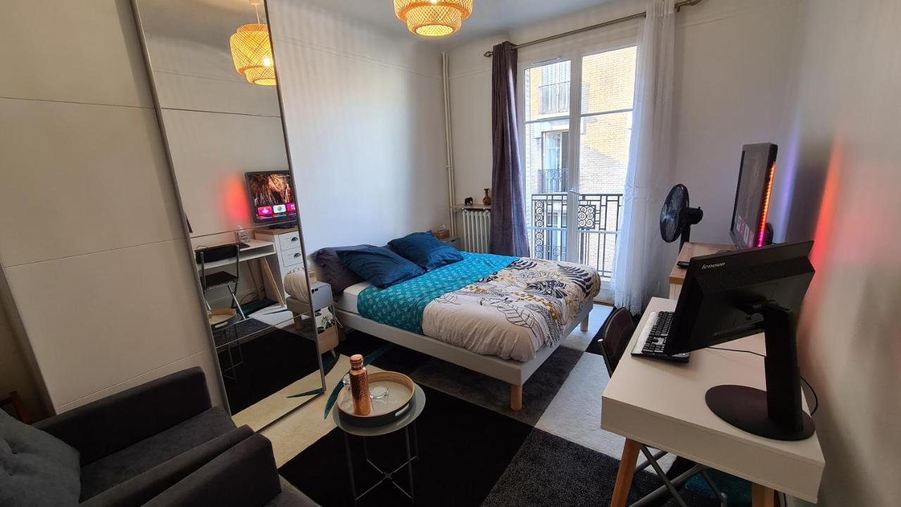 Residence Cosy, Chambre Privee Non Mitoyenne Avec Serrure Dans Un Appartement De 50 M Carres Bois-Colombes Екстериор снимка