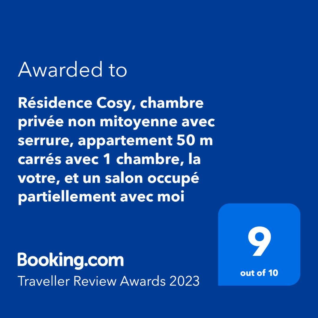 Residence Cosy, Chambre Privee Non Mitoyenne Avec Serrure Dans Un Appartement De 50 M Carres Bois-Colombes Екстериор снимка